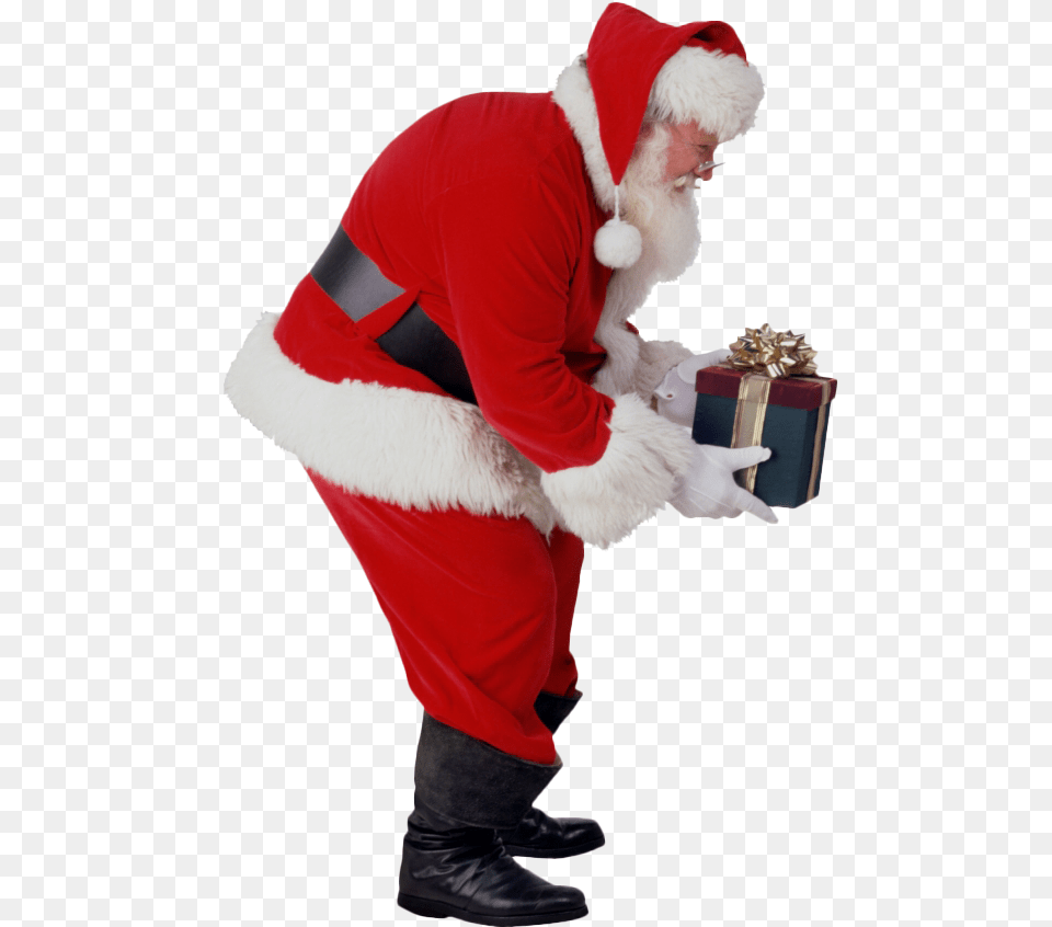Real Santa Santa Claus Real, Adult, Person, Man, Male Free Png
