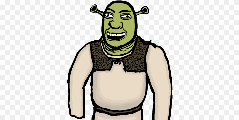 Real Shrek Irl Cartoon, Accessories, Person, Man, Male Free Png Download
