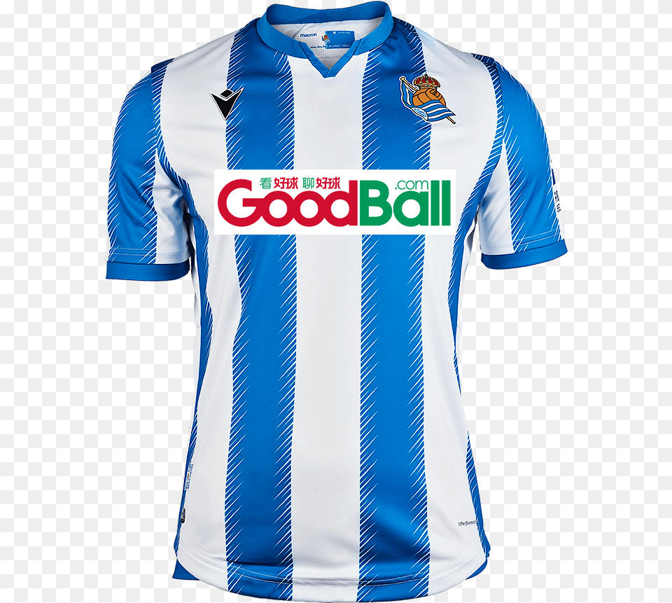 Real Sociedad Jersey 2020, Clothing, Shirt, Adult, Male Png Image