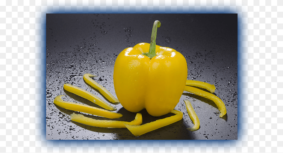 Real State Yellow Pepper, Bell Pepper, Food, Plant, Produce Png Image