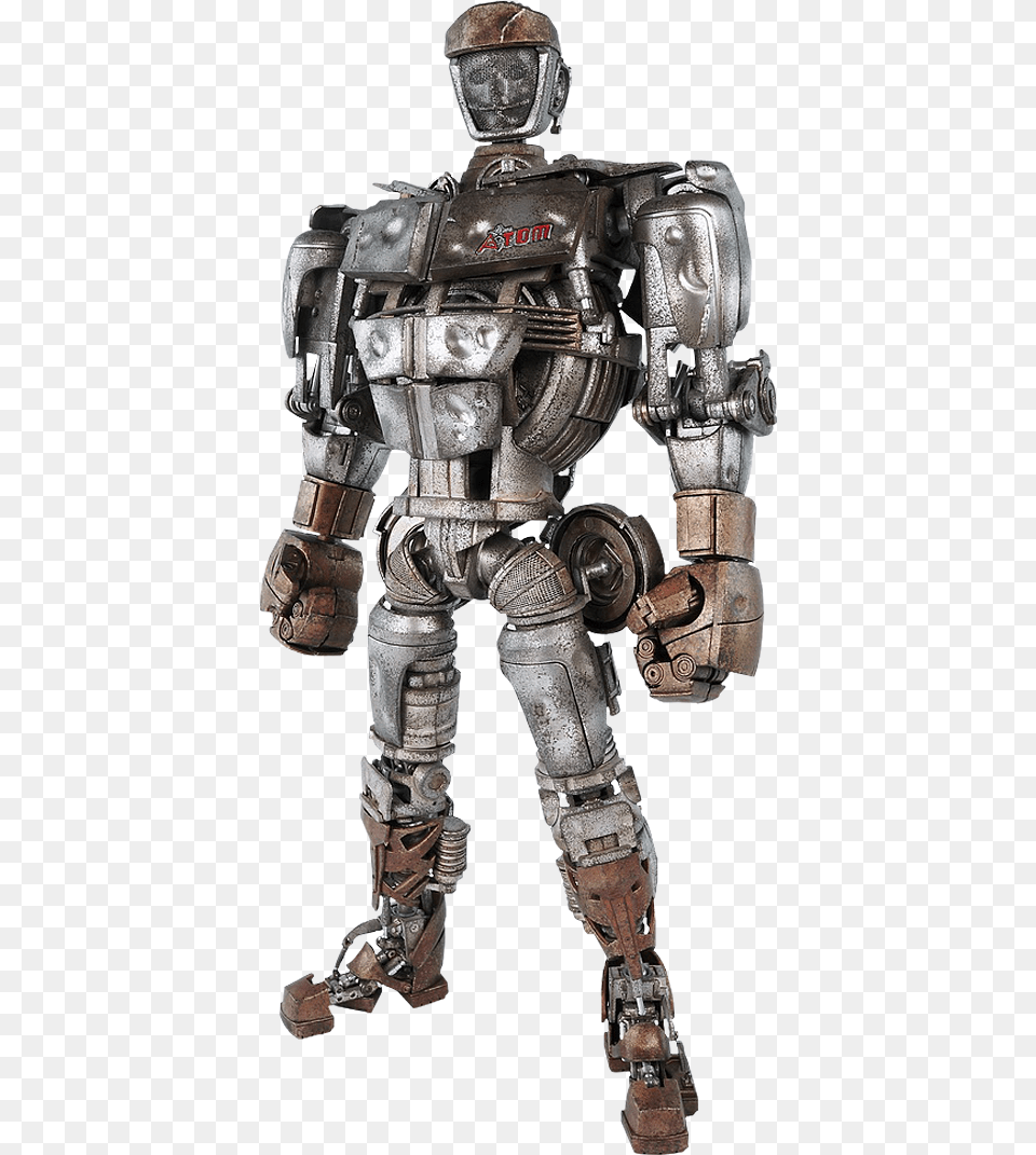 Real Steel Sixth Scale Figure Real Steel Atom, Adult, Male, Man, Person Free Png Download