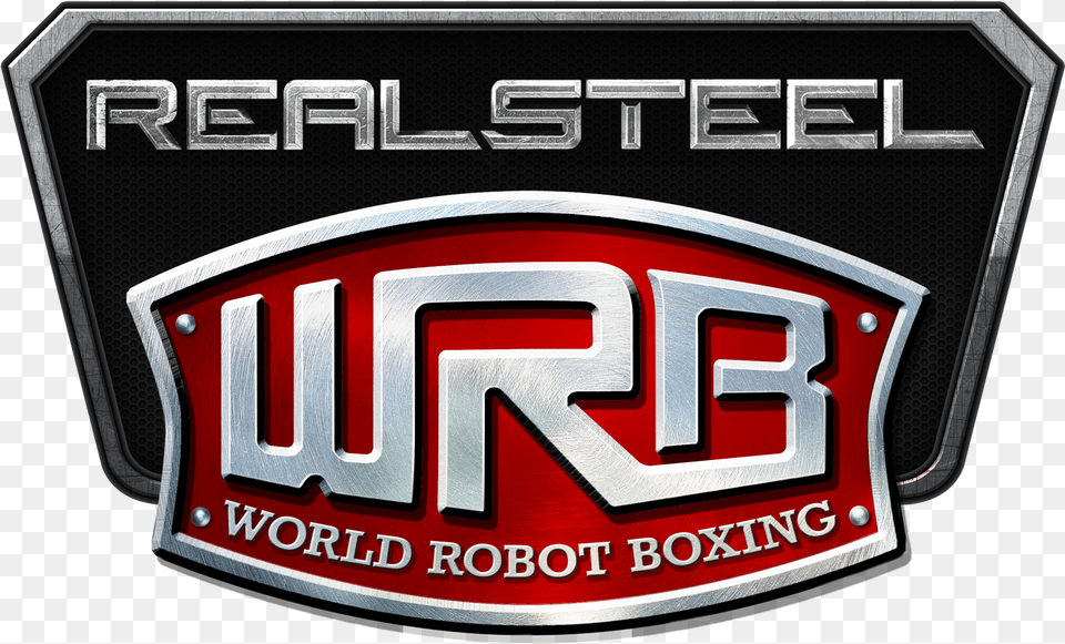 Real Steel World Robot Boxing Logo, Emblem, Symbol, Accessories Png Image