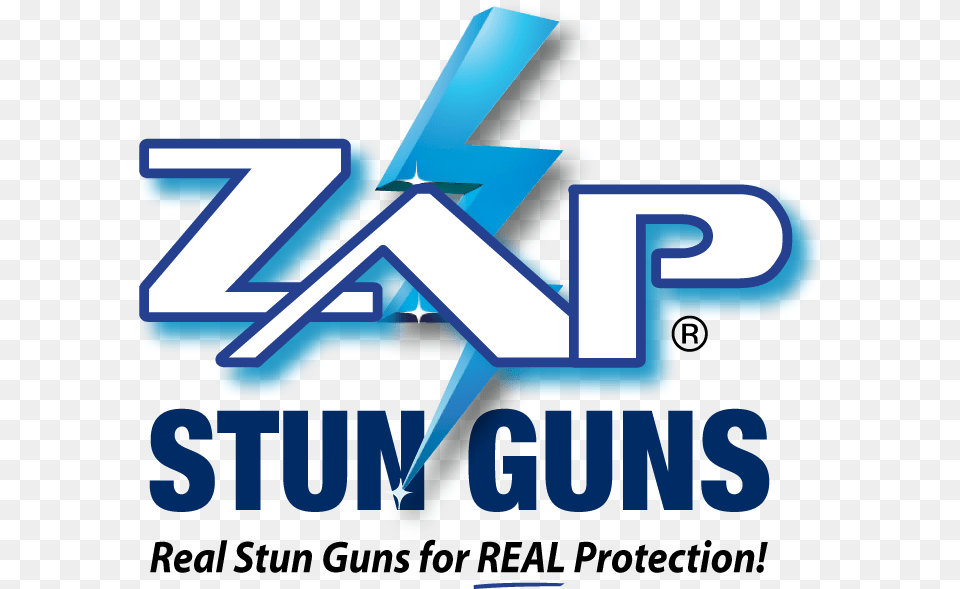 Real Stun Devices For Real Protection Zap Stun Guns Logo, Text Png