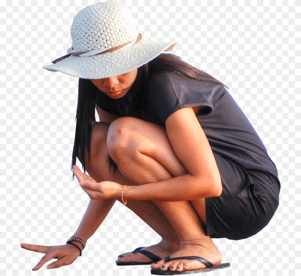 Real Sun, Adult, Sun Hat, Person, Hat Png Image