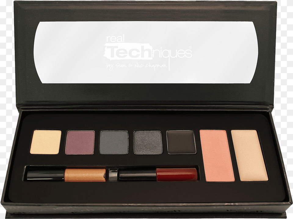 Real Techniques Night Owl Makeupkit Eyeshadow Palette Eye Shadow, Paint Container, Cosmetics, Lipstick Png Image