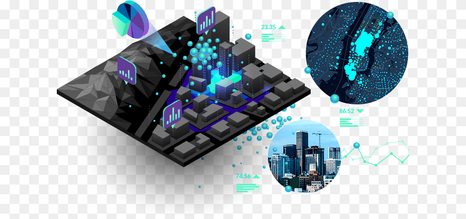 Real Time Data Illustration, City, Art, Graphics, Urban Free Transparent Png