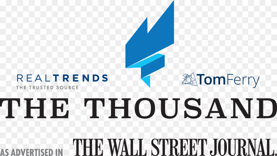 Real Trends Amp Tom Ferry The Thousand Real Trends The Thousand Logo, Text, People, Person Free Png