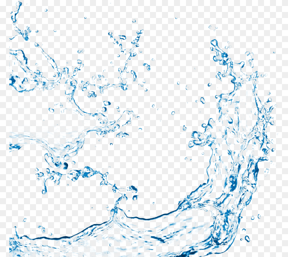Real Water Clipart Transparent Splash Water, Nature, Outdoors, Sea, Sea Waves Free Png Download