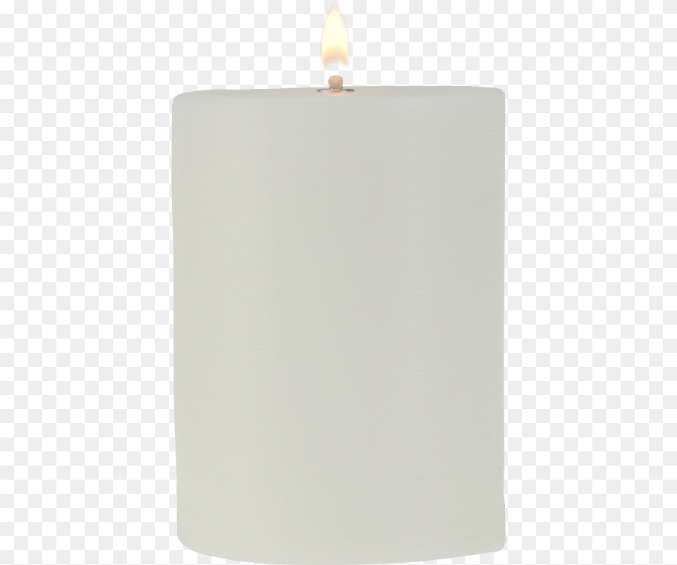 Real Wax Candle With Flame Paper, White Board Png Image