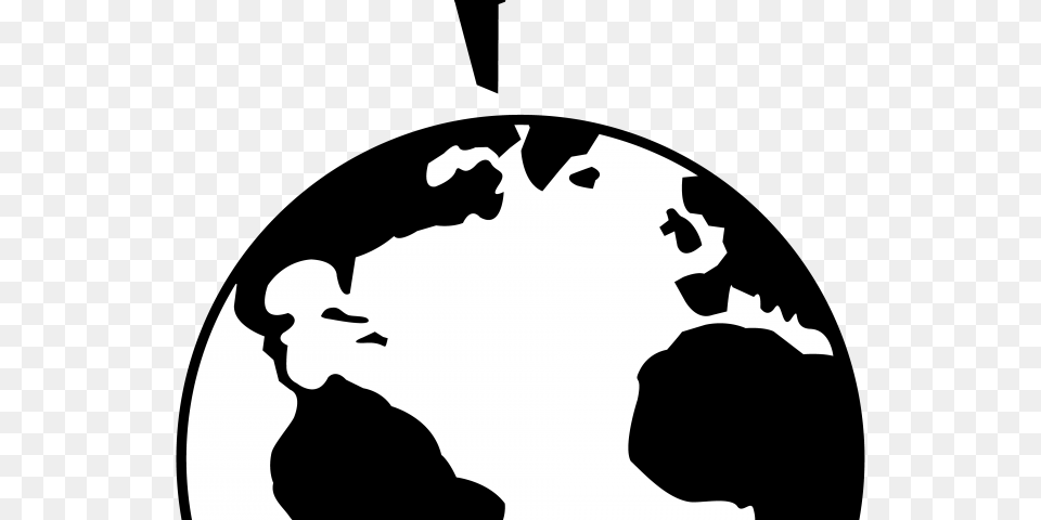 Real World Clipart Earth Background Black And White Earth, Astronomy, Baby, Outer Space, Person Free Transparent Png
