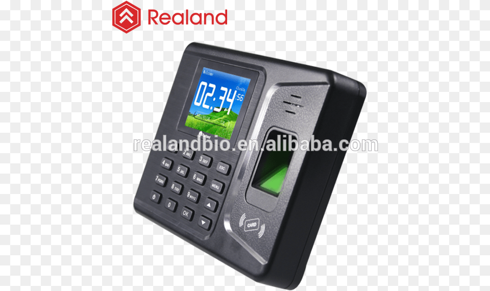 Realand A F261 Biometric Fingerprint Time Attendance Gadget, Electronics, Mobile Phone, Phone, Screen Free Transparent Png