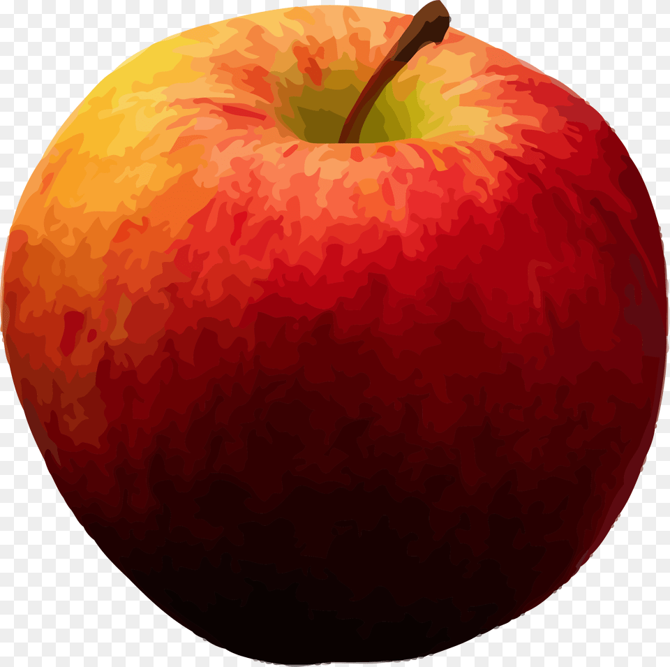 Realistic Apple Clipart Fruit Apple, Food, Plant, Produce Free Png Download