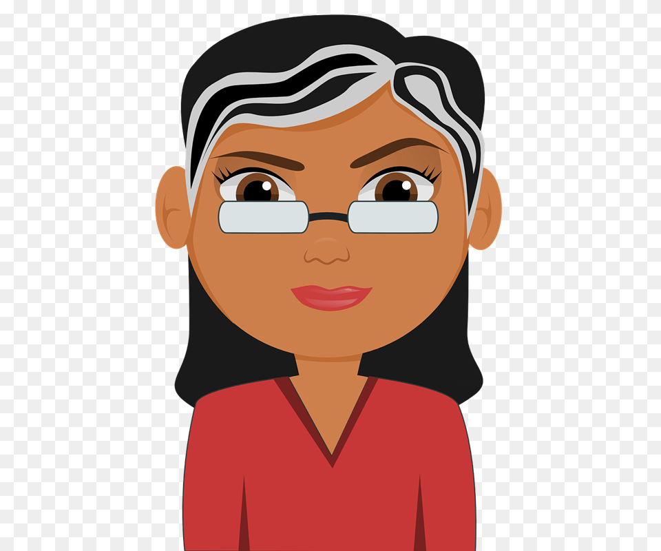 Realistic Clipart Teacher Face, Woman, Adult, Person, Female Free Transparent Png