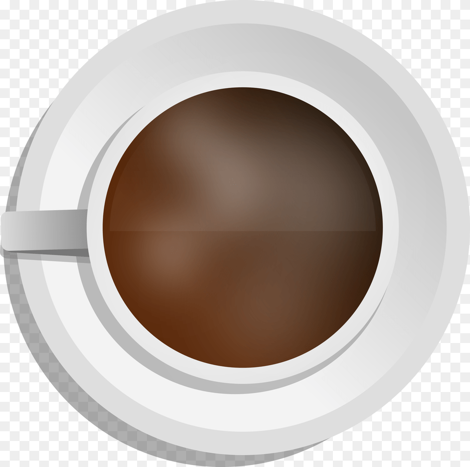 Realistic Coffee Cup Coffee Cup Vector Top, Beverage, Coffee Cup, Disk Png