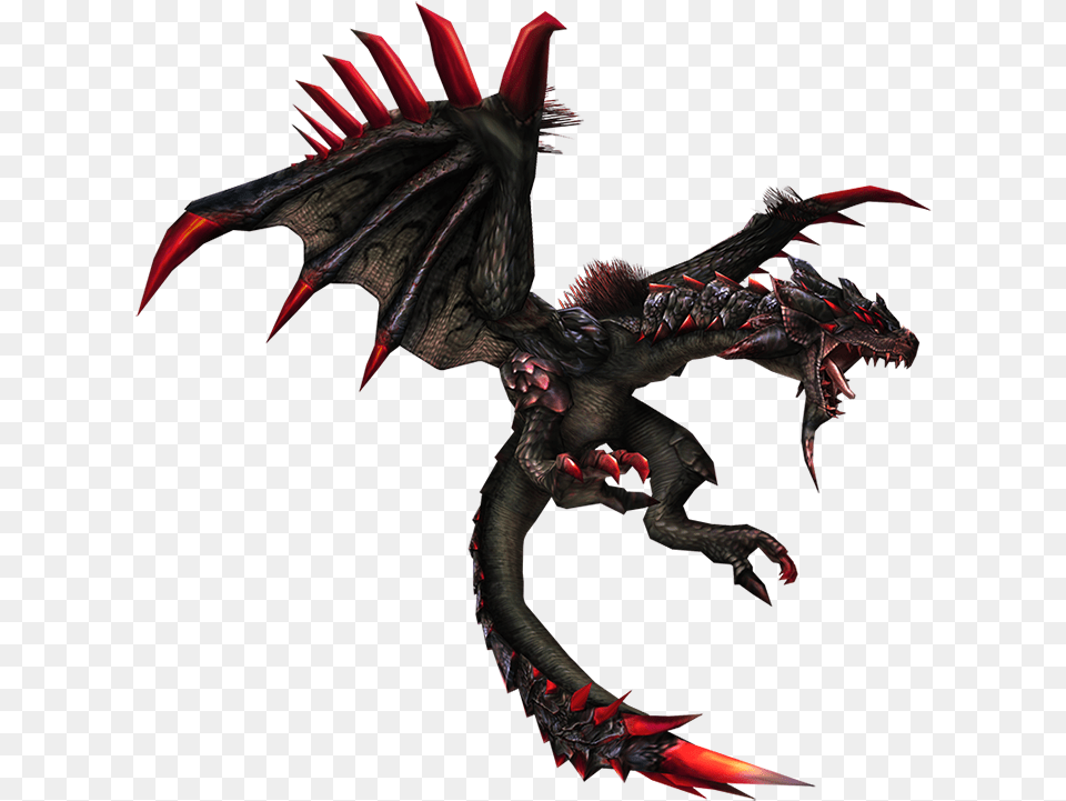 Realistic Dragon Unknown Monster Hunter, Animal, Dinosaur, Reptile Png Image