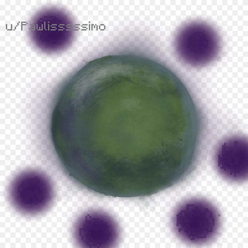 Realistic Ender Pearl In Krita Icon, Purple, Sphere, Pattern, Balloon Png Image