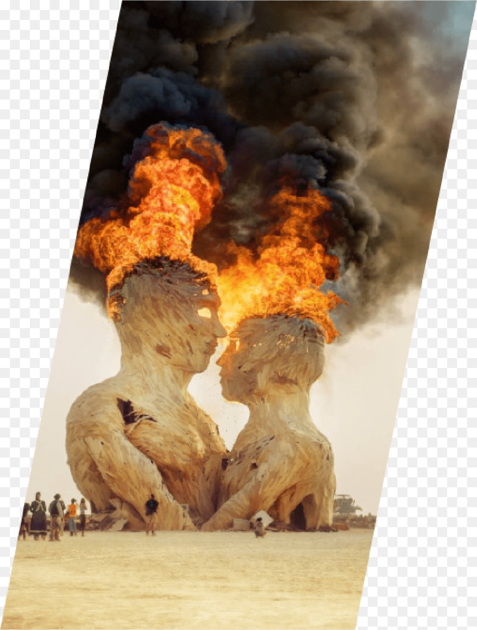 Realistic Explosion, Fire, Person Free Png Download