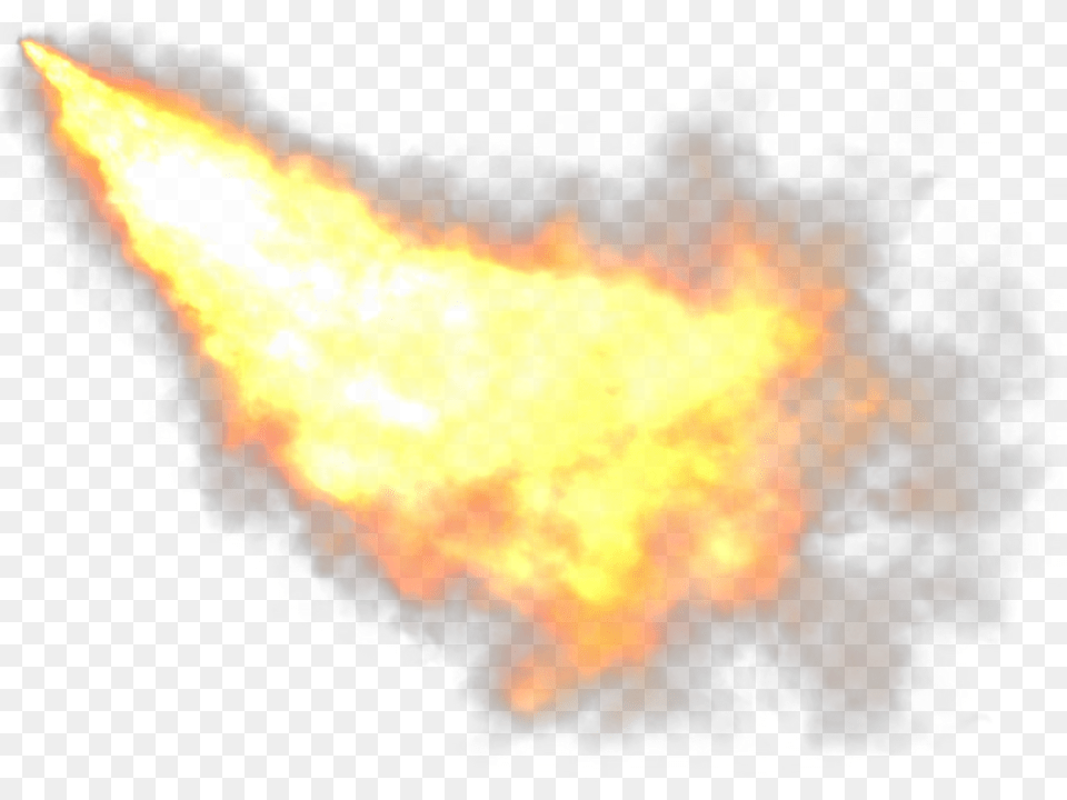 Realistic Fire Clipart Rocket Fire, Flame, Flare, Light, Bonfire Png Image