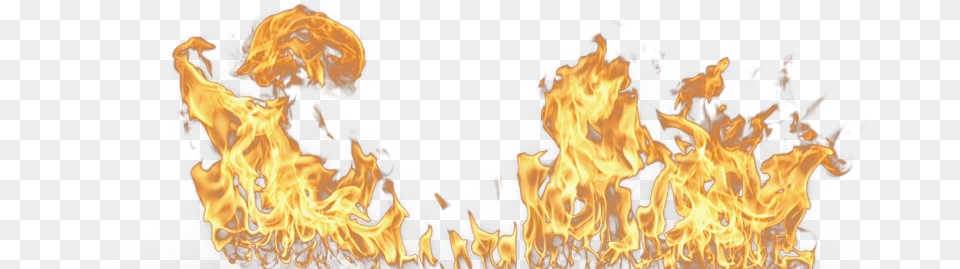 Realistic Fire Flames, Flame, Bonfire Png Image