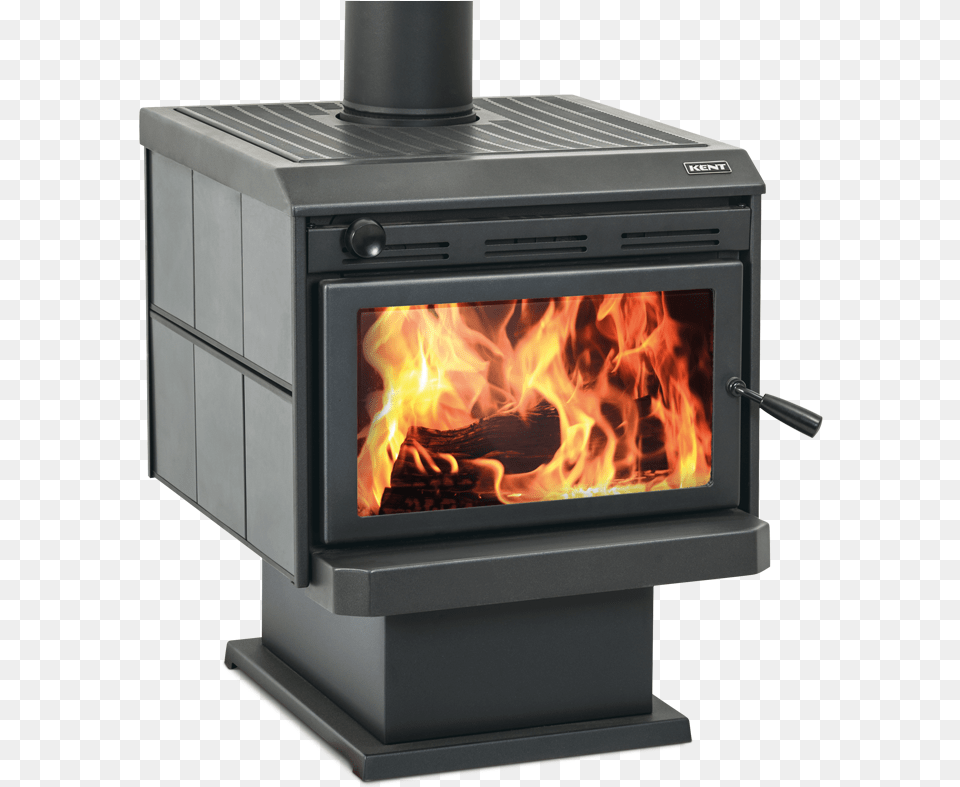 Realistic Fire Kent Tile Fire Hd Kent Wood Burner, Fireplace, Indoors, Hearth, Device Free Png