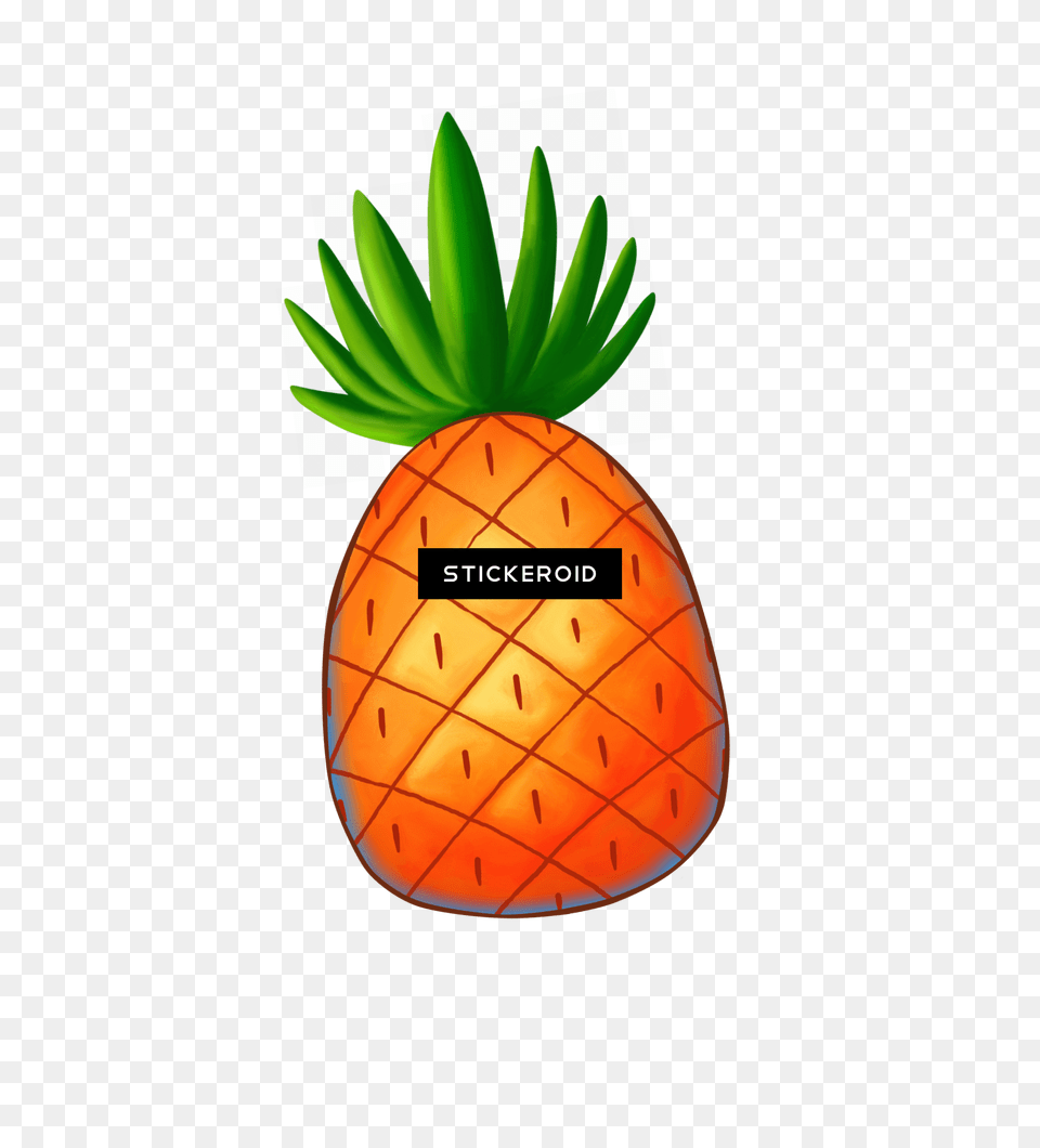 Realistic Looking Pineapple Clip Art Pineapple Spongebob, Food, Fruit, Plant, Produce Free Transparent Png