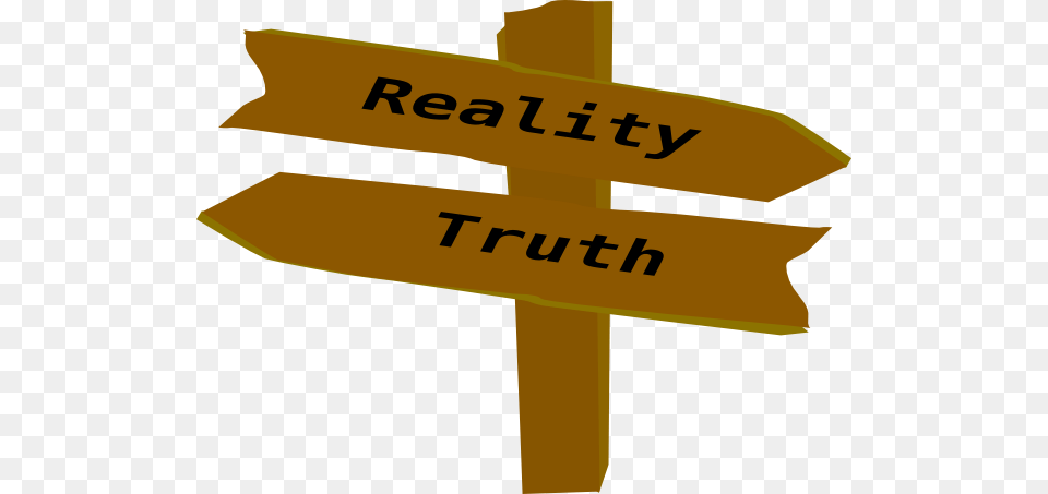 Reality Truth Clip Art, Sign, Symbol, Road Sign, Cross Png Image