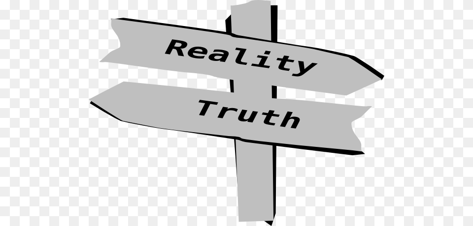 Reality Truth Clip Art, Sign, Symbol, Road Sign Png