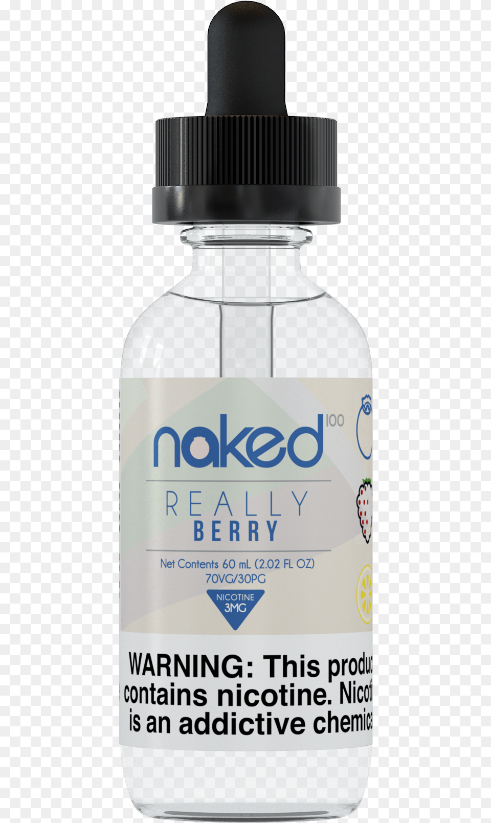 Really Berry Naked 100 All Melon, Bottle, Cosmetics, Ink Bottle, Perfume Free Transparent Png