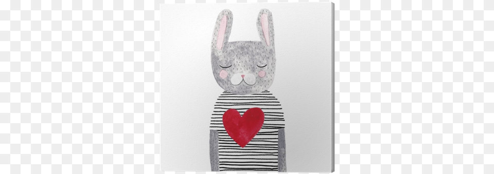 Really Nice Things Lienzo Rabbit Multicolor Png