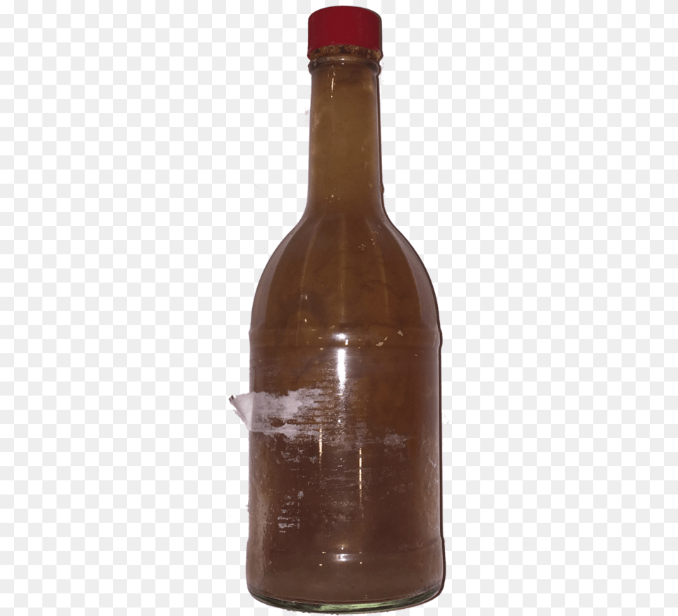Really Old Hot Sauce From Pizzaslime S Fridge Glass Bottle, Alcohol, Beer, Beverage, Beer Bottle Free Png