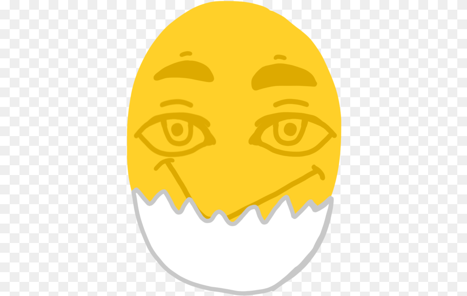 Reallyhotegg Discord Emoji Illustration, Face, Head, Person, Food Free Png Download