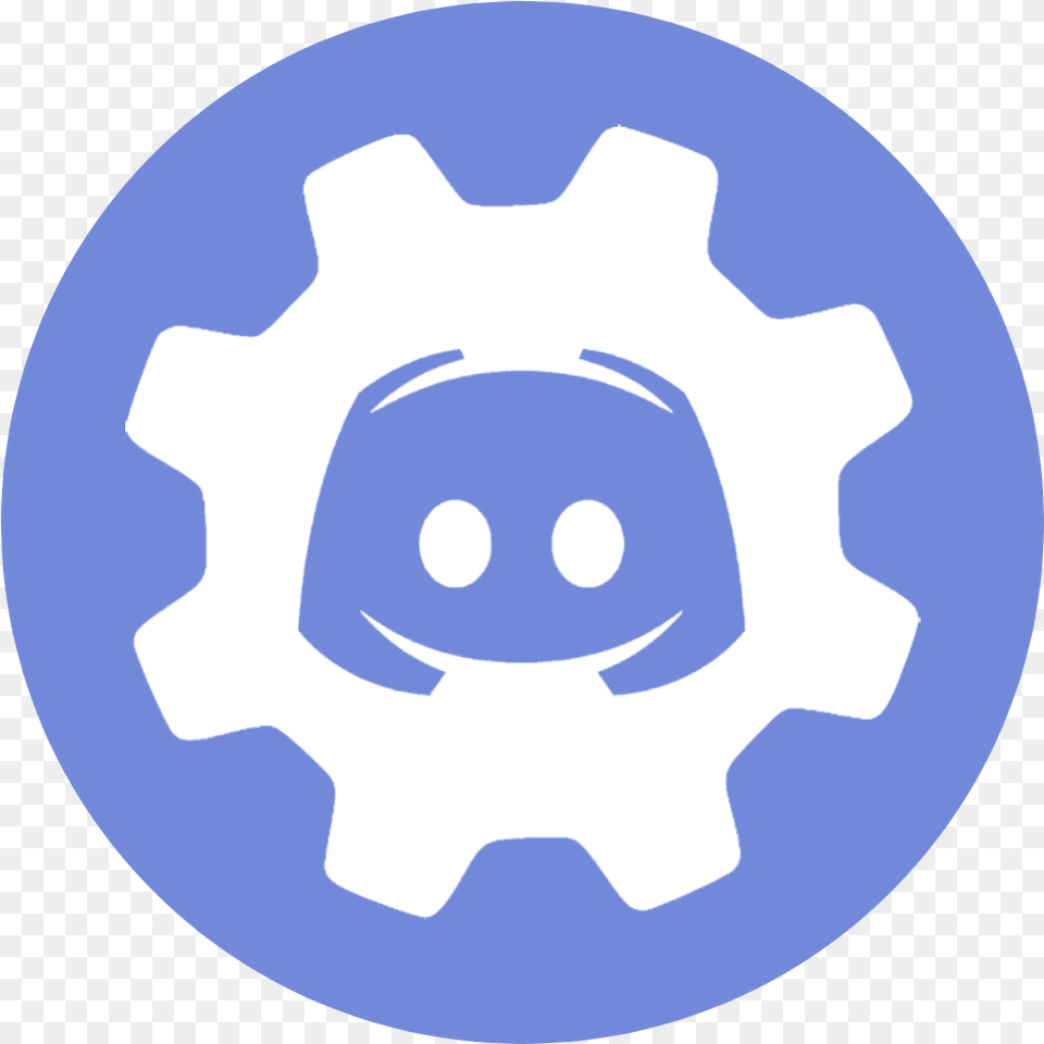 Realm Discord Templates Discord Icon, Machine, Gear, Face, Head Png Image