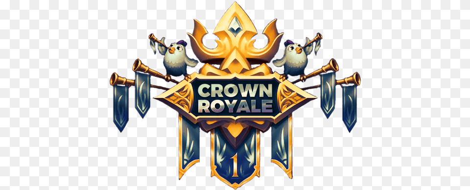Realm Royale Boosting Crown Royal Realm Royale, Logo, Cross, Symbol, Animal Free Transparent Png