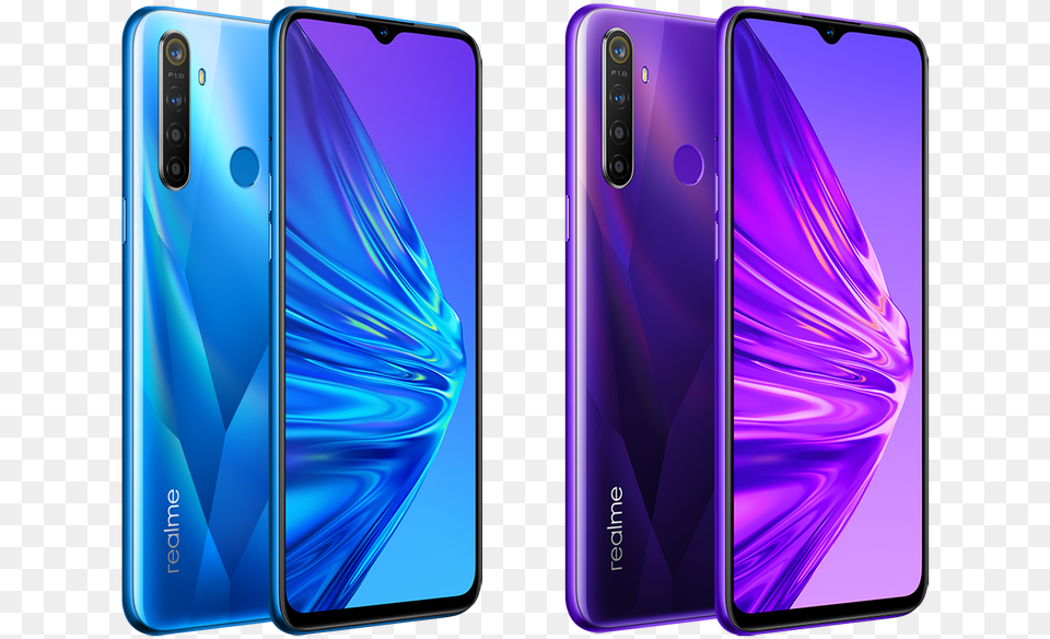 Realme 5 Crystal Purple, Electronics, Mobile Phone, Phone, Iphone Png