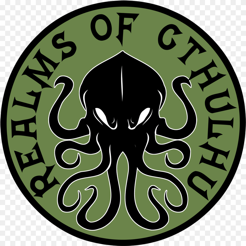 Realms Of Cthulhu Pdf Now Available Realms Of Cthulhu, Logo, Emblem, Symbol Png Image