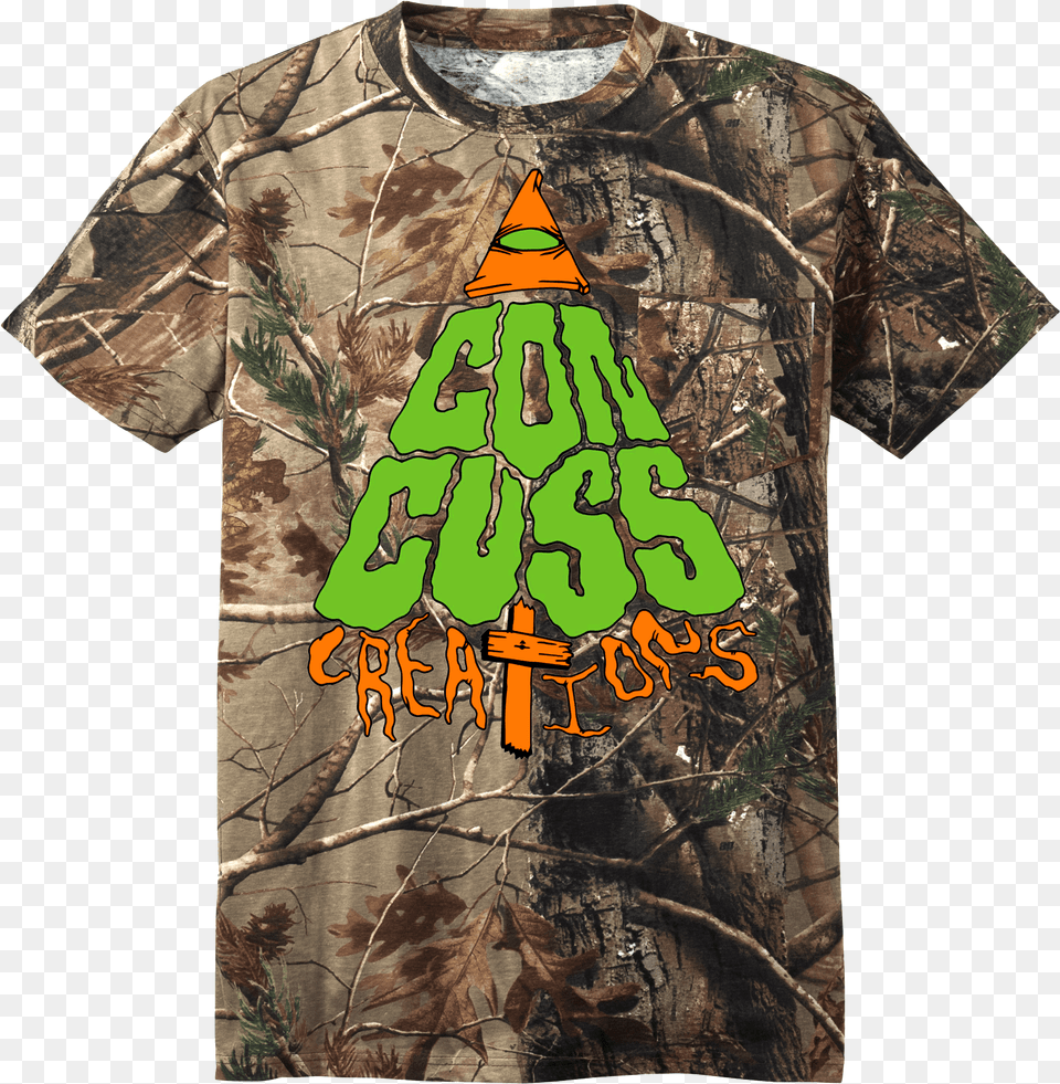Realtree Camo Tee By Dax Camouflage Twill Fabric 60quot Realtree Fabric Fashion, Clothing, T-shirt, Military, Military Uniform Free Transparent Png