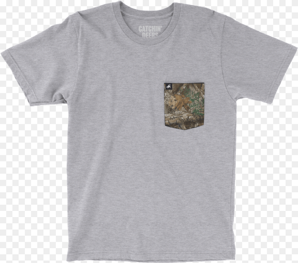 Realtree Edge Pocket Tee Active Shirt, Clothing, T-shirt Free Png