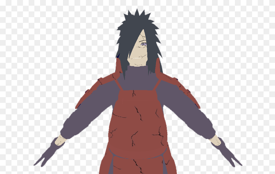 Reanimated Uchiha Madara With Rinnegan, Adult, Book, Comics, Female Png Image