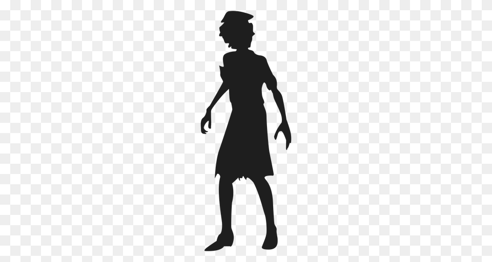 Reanimated Zombie Silhouette, Baby, Person, Head Free Png