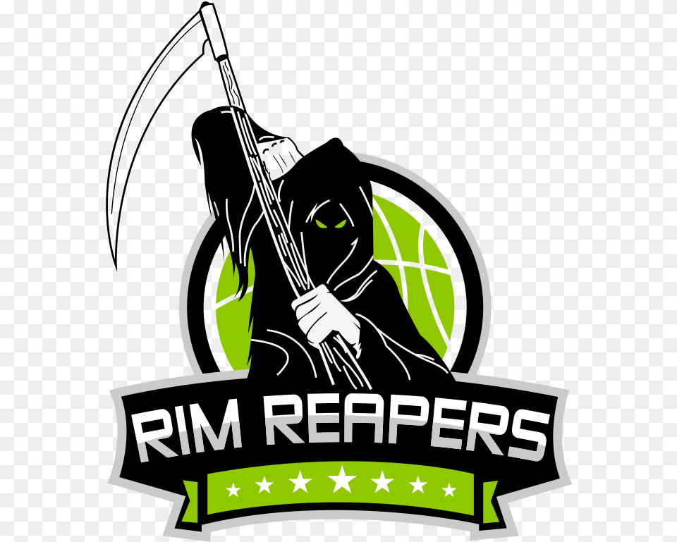 Reaper, Logo, Person, Device, Grass Free Png