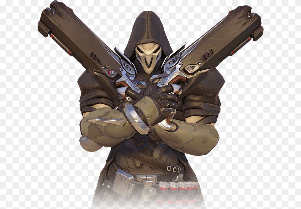 Reaper, Gun, Weapon, Person, Face Free Transparent Png