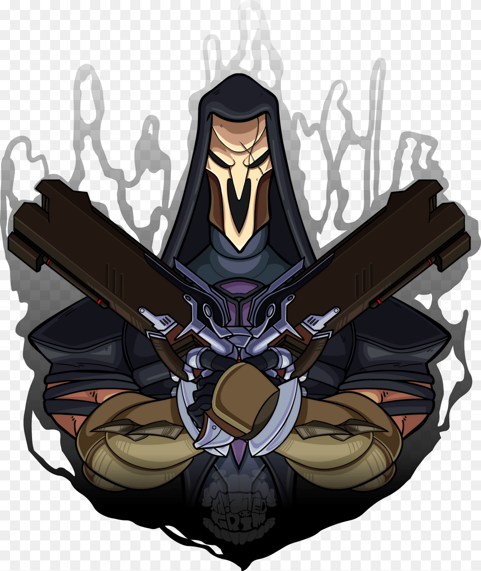 Reaper Cartoon, Book, Comics, Publication, Animal Free Transparent Png