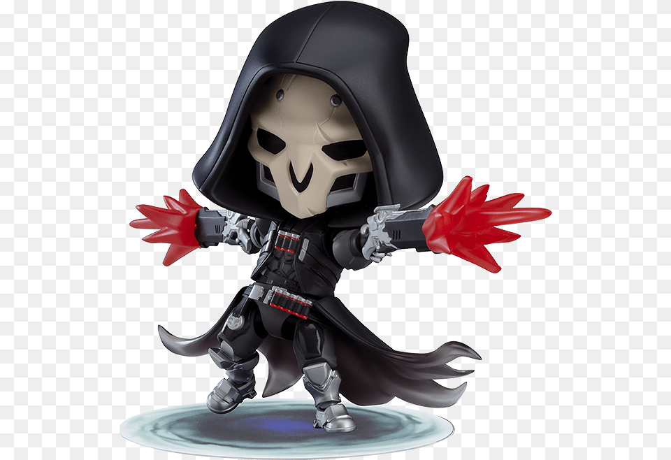 Reaper Nendoroid, Figurine, Person, Face, Head Free Png Download