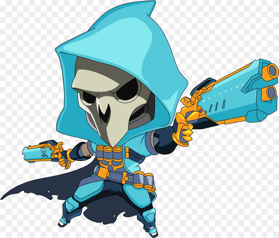 Reaper Overwatch League Cute Sprays Reaper Overwatch Cute Spray, Baby, Person Free Png Download