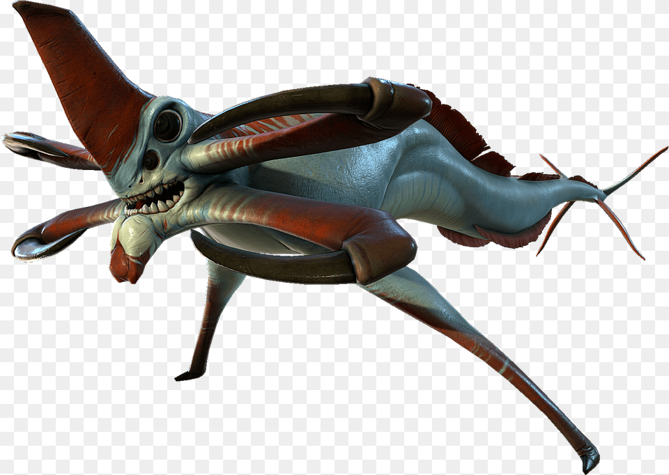 Reaper Subnautica Reaper Leviathan Memes, Animal, Dinosaur, Reptile, Sea Life Free Png Download