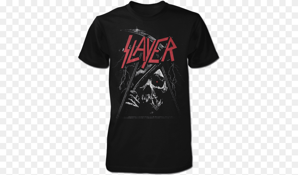 Reaper Triangle Tee Slayer Tour Merch 2019, Clothing, T-shirt Free Transparent Png