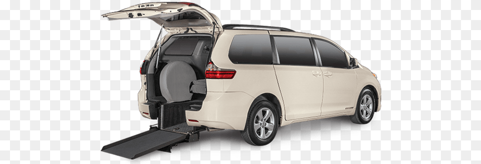 Rear Entry Van Toyota Sienna, Vehicle, Caravan, Transportation, Car Free Transparent Png