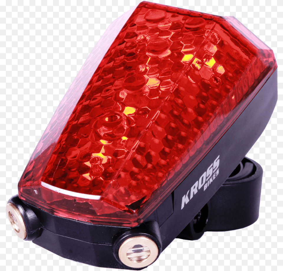 Rear Laser Red Light With Kross Logo Light, Machine, Wheel, Traffic Light, Car Free Transparent Png