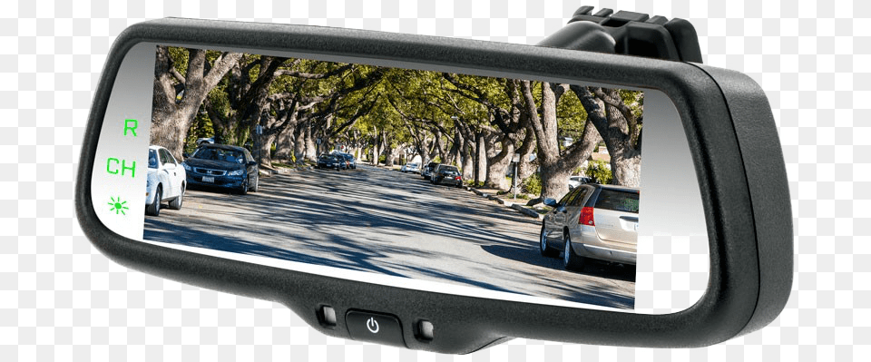 Rear View Mirror 7 Lcd Monitor, Car, Transportation, Vehicle, Car - Exterior Free Png Download