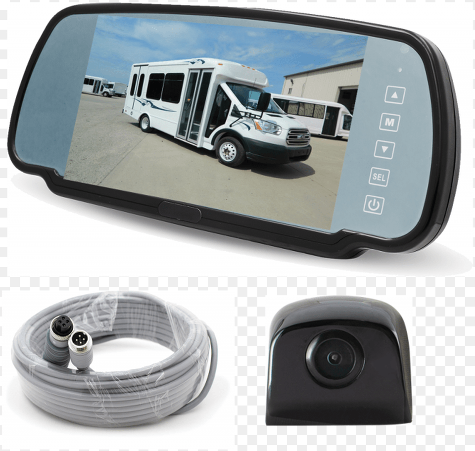 Rear View Mirror Van, Car, Transportation, Vehicle, Machine Png